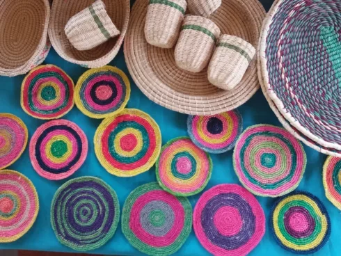Paja toquilla handicrafts